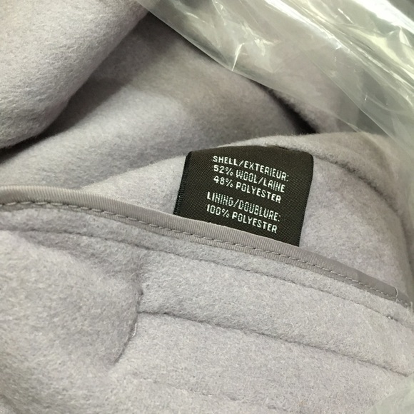 Badgley Mischka Wool Blend Wrap Front Coat NWT - Picture 8 of 8